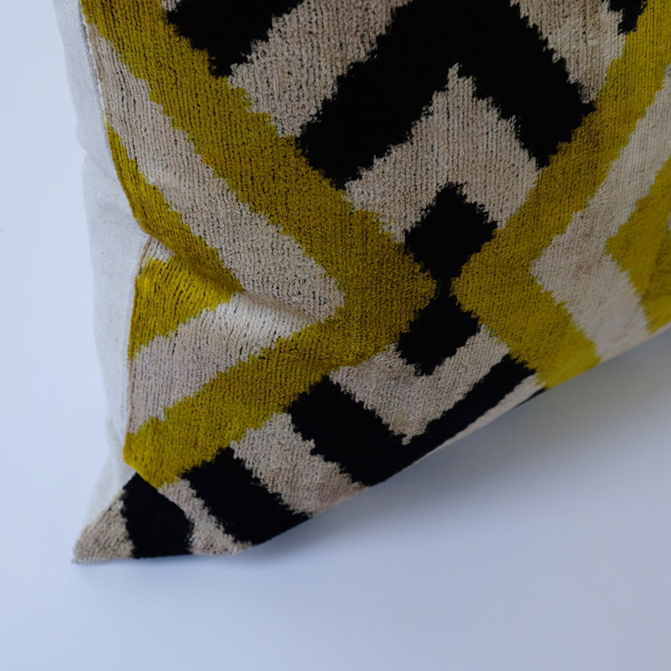 LOOMY Eve Organic Silk Square Pillow Cover & Insert Perigold